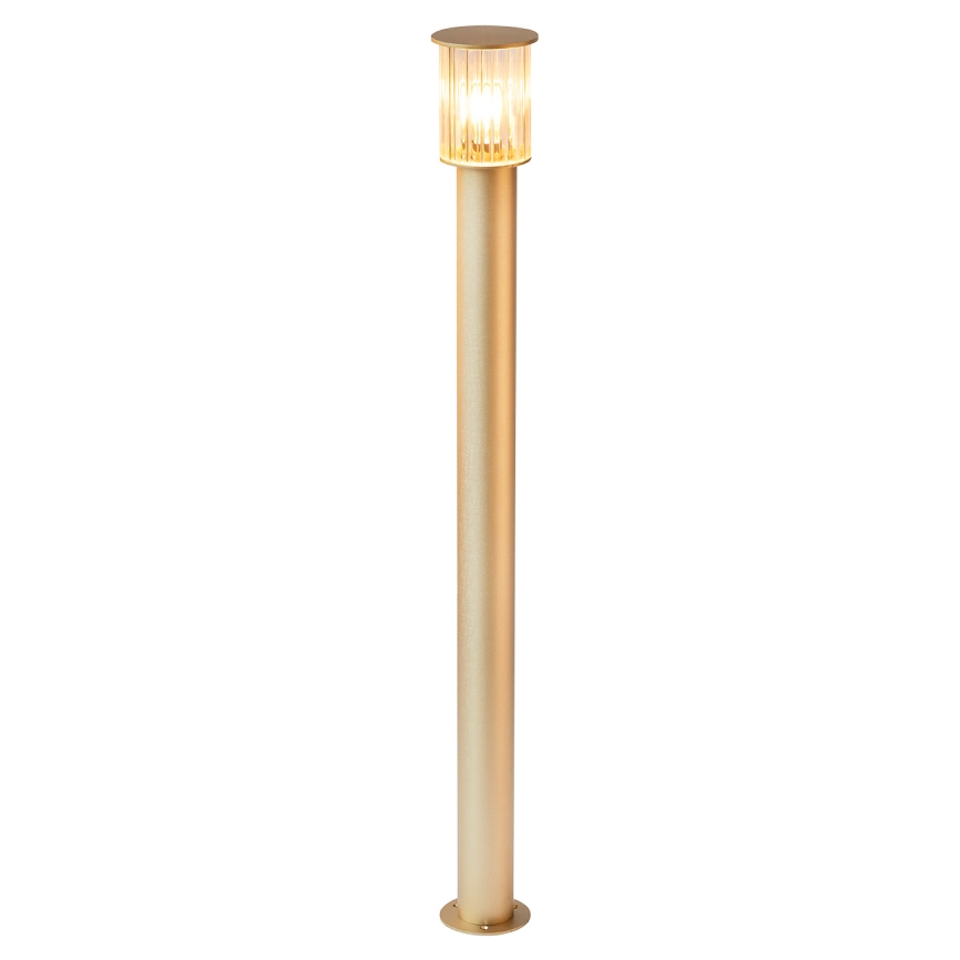 Argon 8754 - Āra lampa NORFOLK 1xE27/15W/230V IP44 124cm zelta