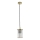 Argon 8755 - Āra lustra ar auklu NORFOLK 1xE27/15W/230V IP44 zelta