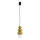 Argon 8787 - Vannas istabas lustra ar auklu ORLANDO PLUS 1xG9/6W/230V IP44 brūna