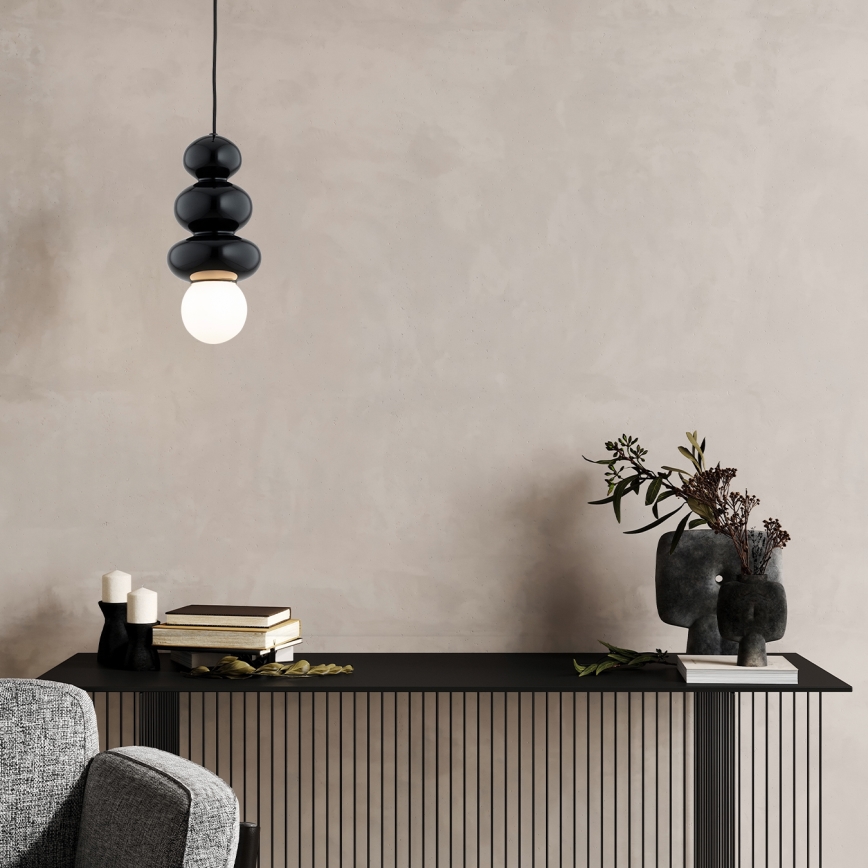 Argon 8788 - Vannas istabas piekaramais lukturis uz troses ORLANDO PLUS 1xG9/6W/230V IP44 zaļš