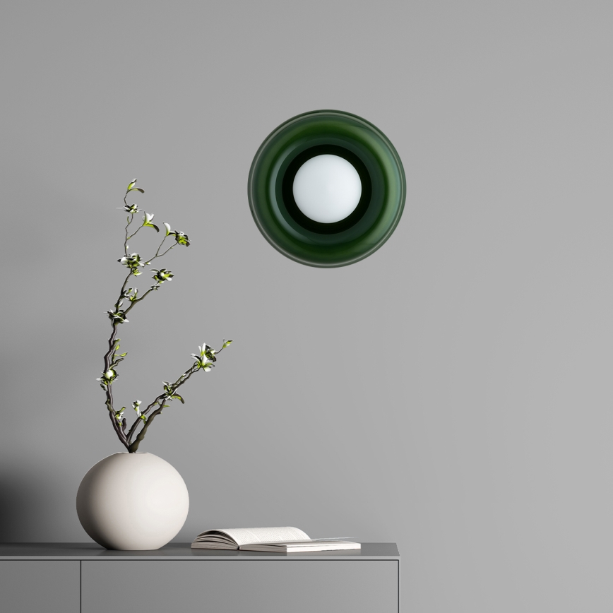 Argon 8810 - Sienas lampa TEVO 1xG9/4,5W/230V zaļa