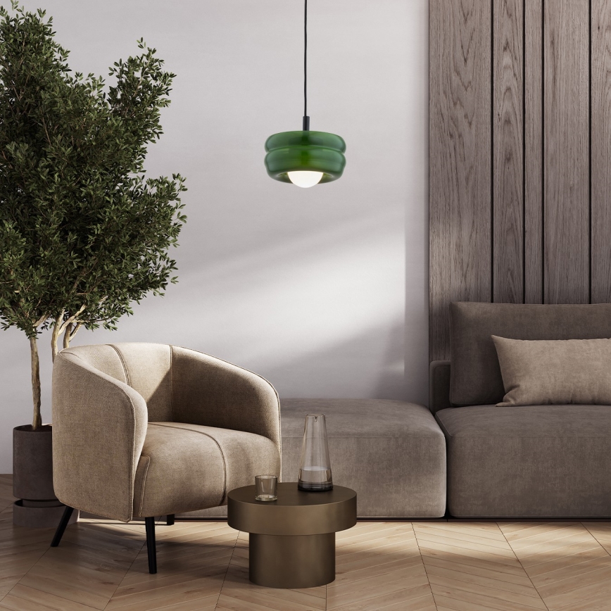 Argon 8815 - Lustra ar auklu TEVO 1xG9/4,5W/230V zaļa