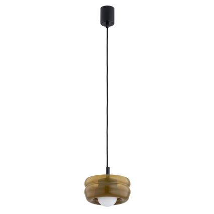 Argon 8816 - Lustra ar auklu TEVO 1xG9/4,5W/230V brūna/dūmakains