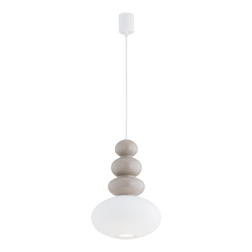 Argon 8819 - Lustra ar auklu DIEGO 1xGU10/5W/230V balta/pelēka