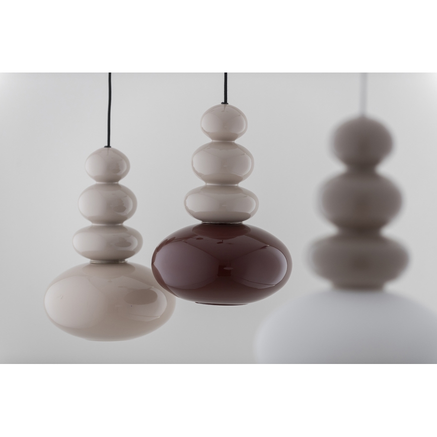Argon 8820 - Lustra ar auklu DIEGO 1xGU10/5W/230V brūna/pelēka