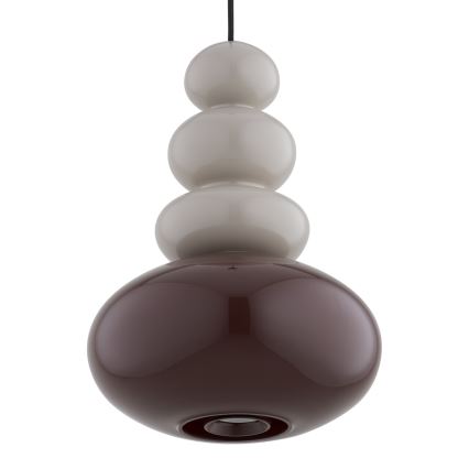 Argon 8820 - Lustra ar auklu DIEGO 1xGU10/5W/230V brūna/pelēka