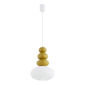 Argon 8821 - Lustra ar auklu DIEGO 1xGU10/5W/230V balta/brūna