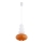 Argon 8822 - Lustra ar auklu DIEGO 1xGU10/5W/230V balta/oranža