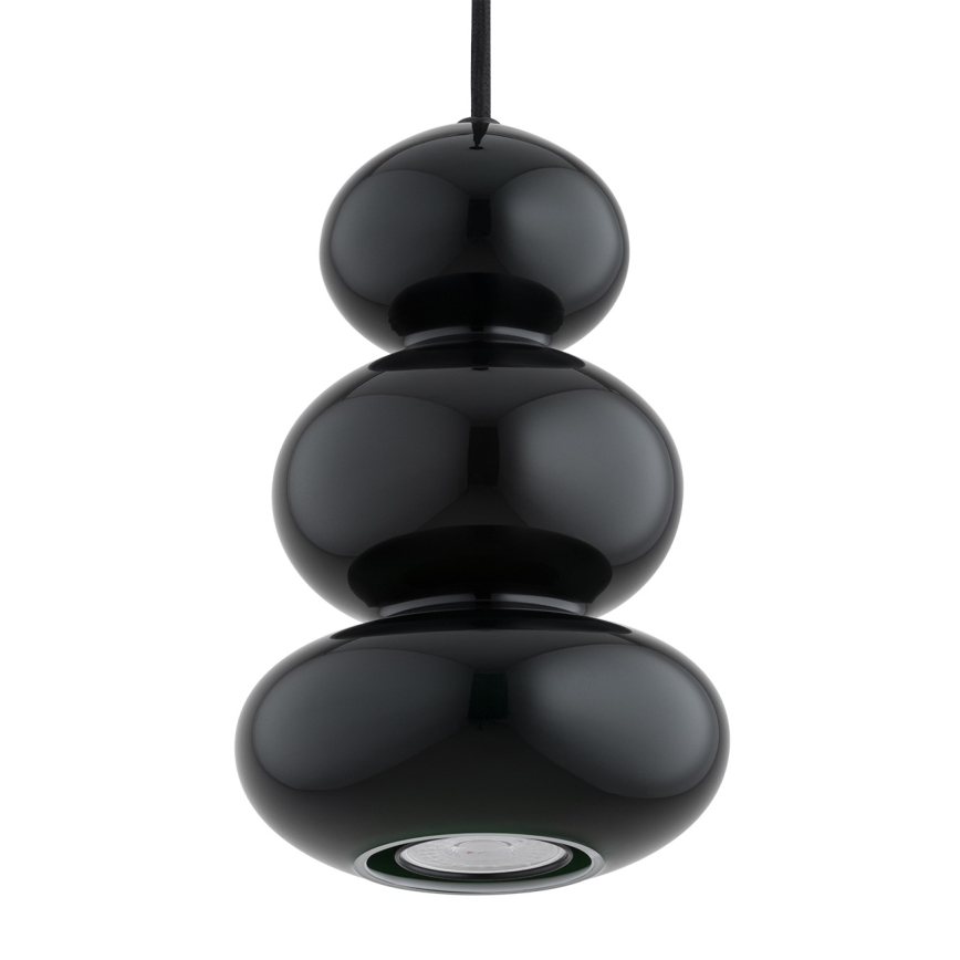 Argon 8827 - Lustra ar auklu ORLANDO 1xGU10/5W/230V melna