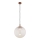 Argon 8829 - Lustra ar auklu SACRAMENTO 1xGX53/8W/230V caurspīdīga/brūna