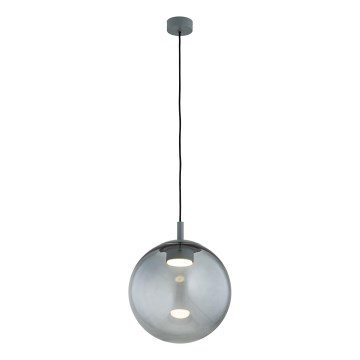 Argon 8830 - Lustra ar auklu SACRAMENTO 1xGX53/8W/230V zaļa/dūmakains