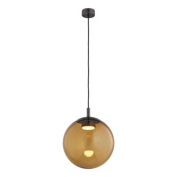 Argon 8831 - Lustra ar auklu SACRAMENTO 1xGX53/8W/230V brūna/dūmakains