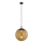 Argon 8831 - Lustra ar auklu SACRAMENTO 1xGX53/8W/230V brūna/dūmakains