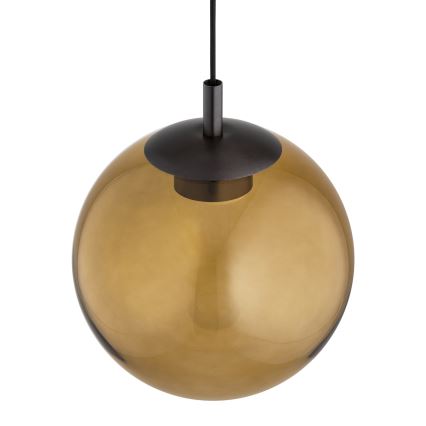 Argon 8831 - Lustra ar auklu SACRAMENTO 1xGX53/8W/230V brūna/dūmakains