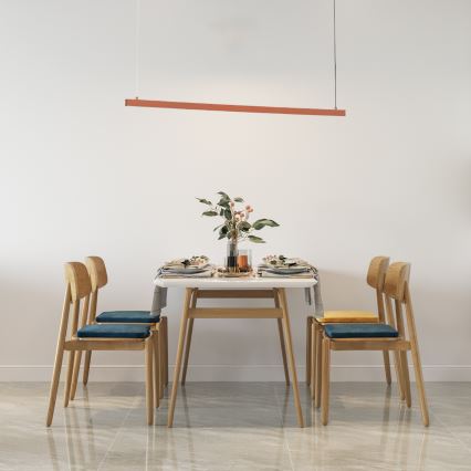 Argon 8834 - LED Lustra ar auklu MIAMI LED/37W/230V 3000K brūna