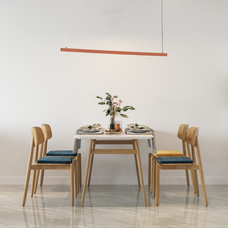 Argon 8834 - LED Lustra ar auklu MIAMI LED/37W/230V 3000K brūna