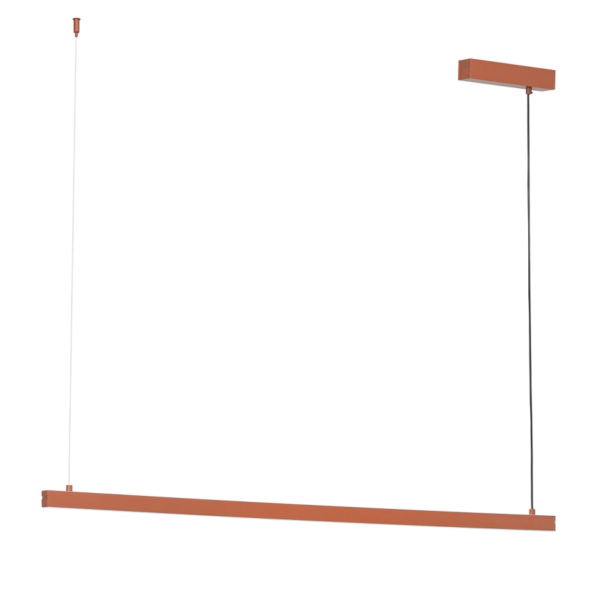 Argon 8834 - LED Lustra ar auklu MIAMI LED/37W/230V 3000K brūna
