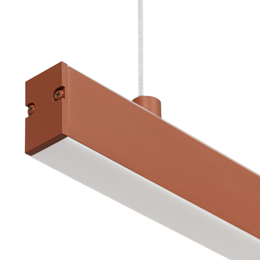 Argon 8834 - LED Lustra ar auklu MIAMI LED/37W/230V 3000K brūna