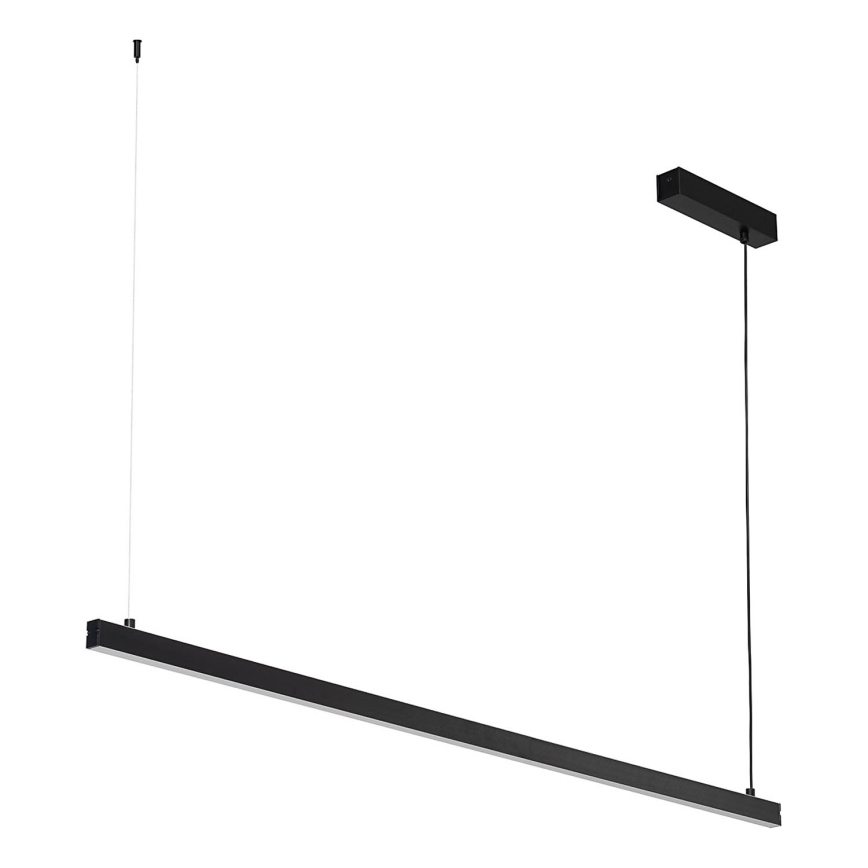 Argon 8835 - LED Lustra ar auklu MIAMI LED/37W/230V 3000K melna