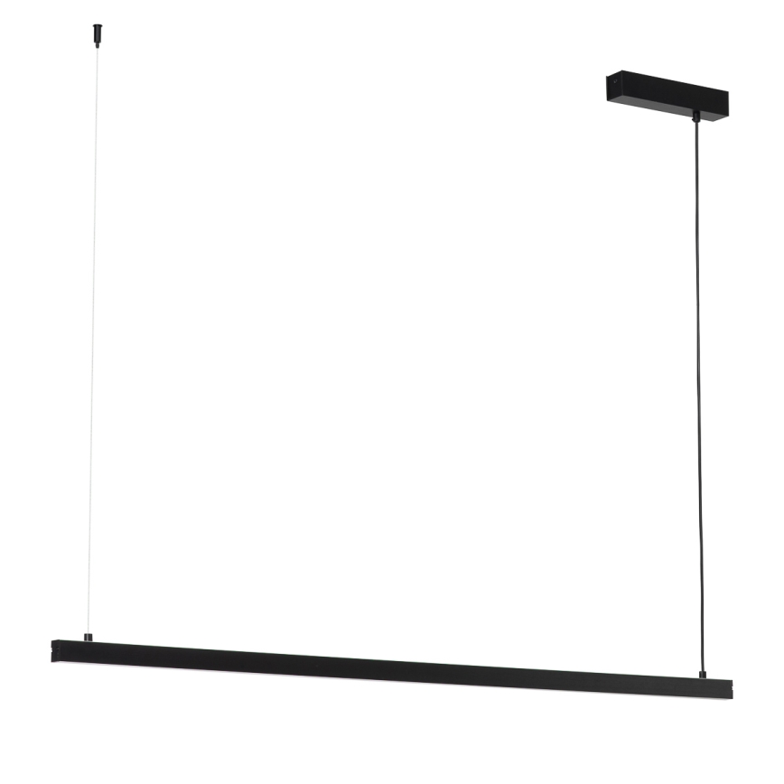 Argon 8835 - LED Lustra ar auklu MIAMI LED/37W/230V 3000K melna