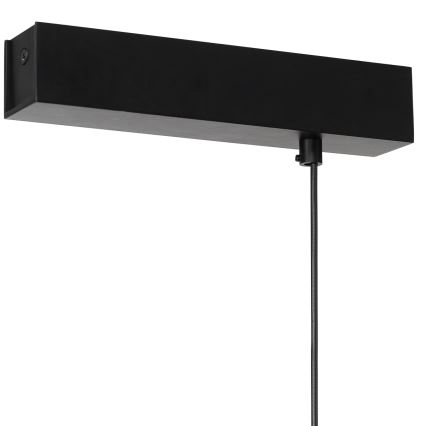 Argon 8835 - LED Lustra ar auklu MIAMI LED/37W/230V 3000K melna