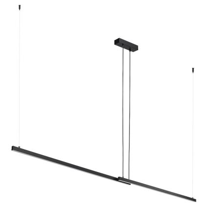 Argon 8838 - LED Lustra ar auklu MIAMI LED/74W/230V 3000K melna