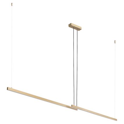 Argon 8839 - LED Lustra ar auklu MIAMI LED/74W/230V 3000K zelta