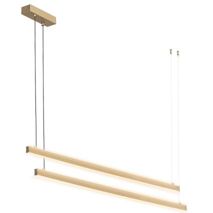 Argon 8839 - LED Lustra ar auklu MIAMI LED/74W/230V 3000K zelta