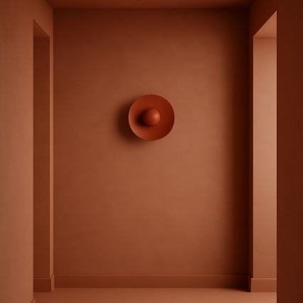 Argon 8866 - LED sienas gaismeklis BOLTON LED/12,5W/230V 3000K terakotas krāsā