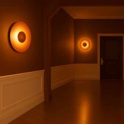 Argon 8866 - LED sienas gaismeklis BOLTON LED/12,5W/230V 3000K terakotas krāsā