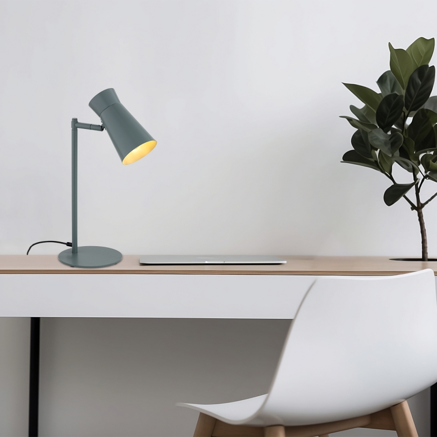 Argon 8872 - Galda lampa LORD 1xE14/7W/230V pelēka