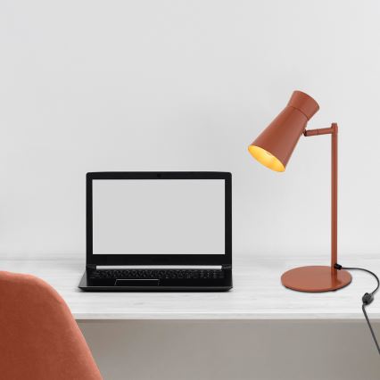 Argon 8873 - Galda lampa LORD 1xE14/7W/230V terakotas krāsā