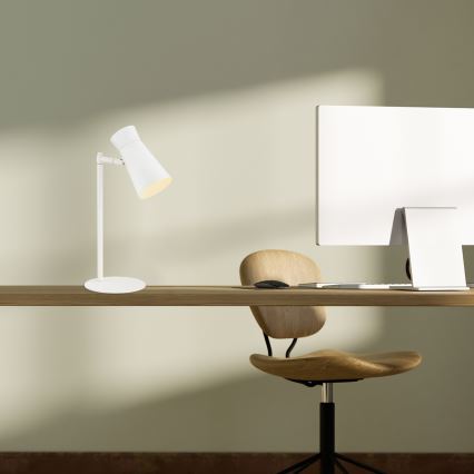 Argon 8876 - Galda lampa LORD 1xE14/7W/230V balta