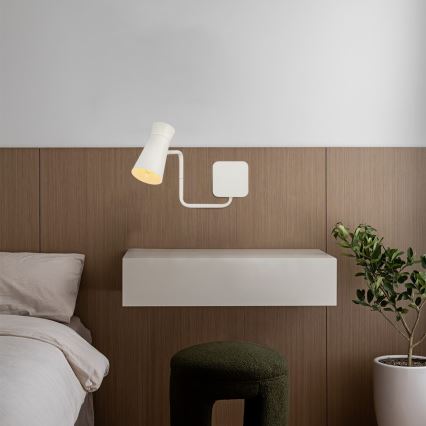 Argon 8879 - Sienas lampa LORD 1xE14/7W/230V balta