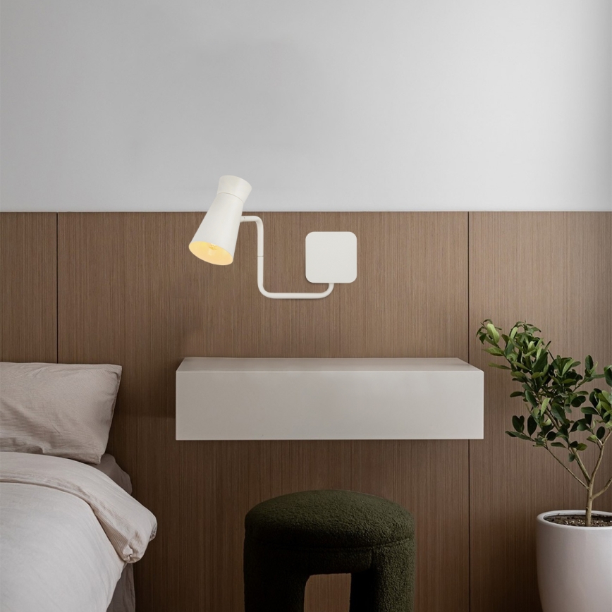 Argon 8879 - Sienas lampa LORD 1xE14/7W/230V balta