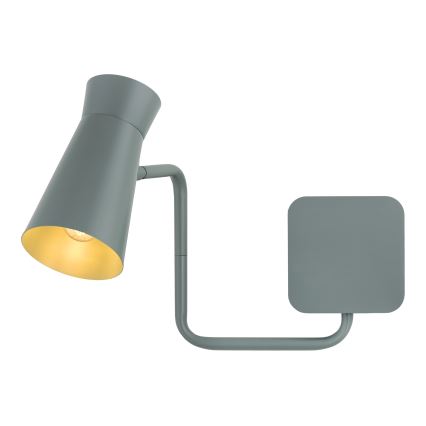 Argon 8883 - Sienas lampa LORD 1xE14/7W/230V pelēka