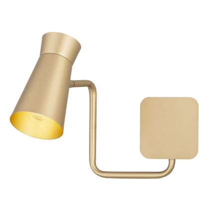 Argon 8884 - sienas gaismeklis LORD 1xE14/7W/230V zelta krāsā