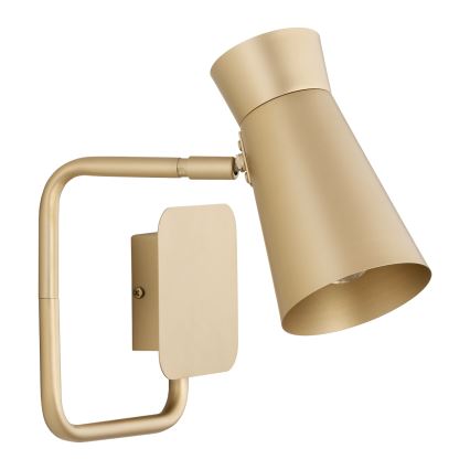 Argon 8884 - sienas gaismeklis LORD 1xE14/7W/230V zelta krāsā