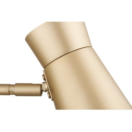 Argon 8884 - sienas gaismeklis LORD 1xE14/7W/230V zelta krāsā