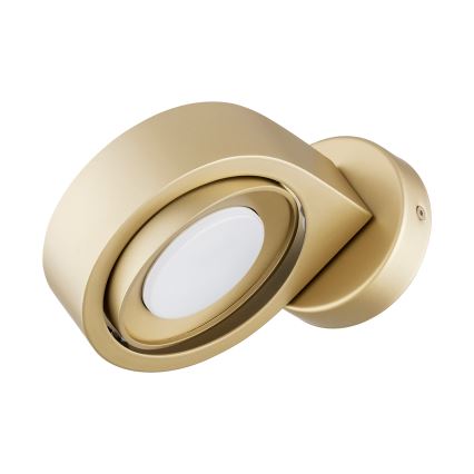 Argon 8899 - Sienas gaismeklis LOTUS 1xGX53/12W/230V zelta krāsā