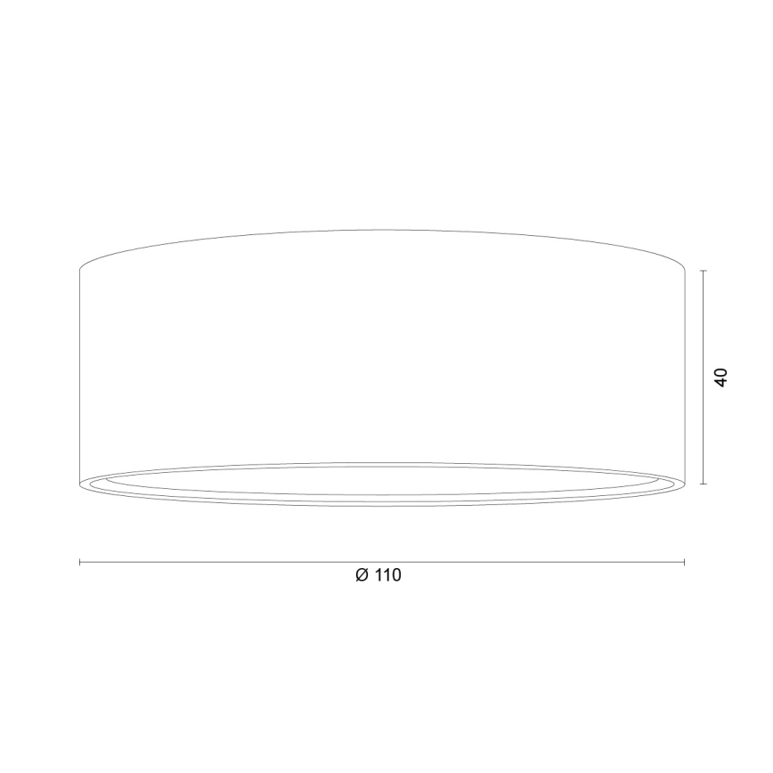 Argon 8903 - Griestu gaismeklis ELORA 1xGX53/7W/230V Ø 11 cm zelta