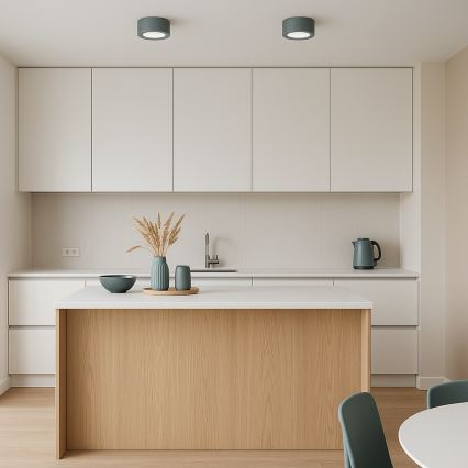 Argon 8917 - griestu lampa ELORA 1xGX53/7W/230V Ø 11 cm pelēka