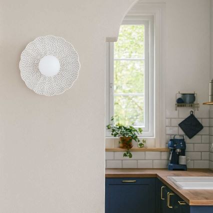 Argon 8934 - Sienas gaismeklis BOLL 1xG9/6W/230V balts