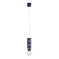 Argon 8937 - Lustra uz vada BOLL 1xG9/6W/230V zila