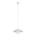Argon 8947 - Pakaramā lampa uz vada BOLL 1xG9/6W/230V, balta