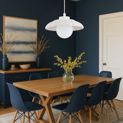 Argon 8947 - Pakaramā lampa uz vada BOLL 1xG9/6W/230V, balta