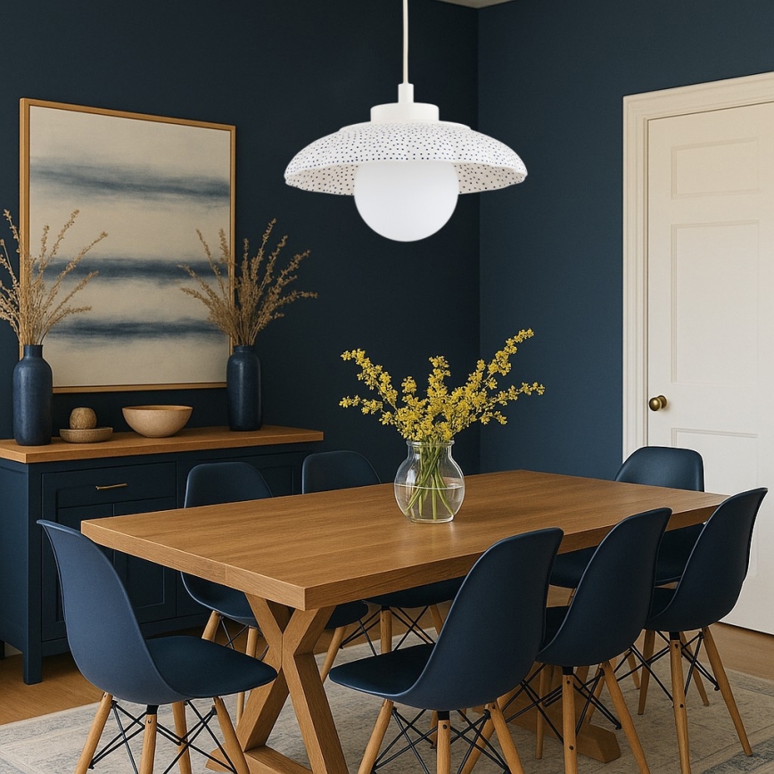 Argon 8947 - Pakaramā lampa uz vada BOLL 1xG9/6W/230V, balta