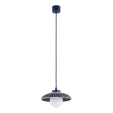 Argon 8948 - Pakaramā lampa uz troses BOLL 1xG9/6W/230V zila