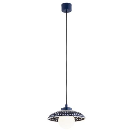 Argon 8948 - Pakaramā lampa uz troses BOLL 1xG9/6W/230V zila