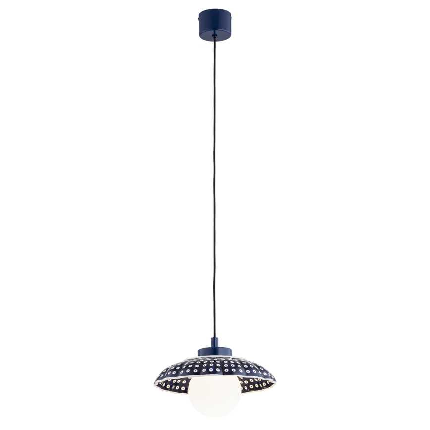 Argon 8948 - Pakaramā lampa uz troses BOLL 1xG9/6W/230V zila